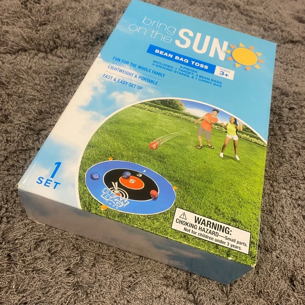 Bean Bag Toss Game - Blue